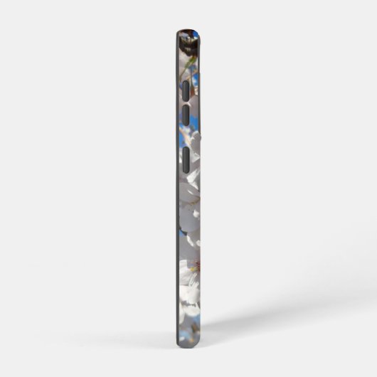 Bumblebee op wilde kersenbloei samsung galaxy hoesje (Rechterkant)