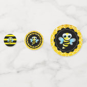 Bumblebee persoonlijke Confetti van Baby shower (Voorkanten)