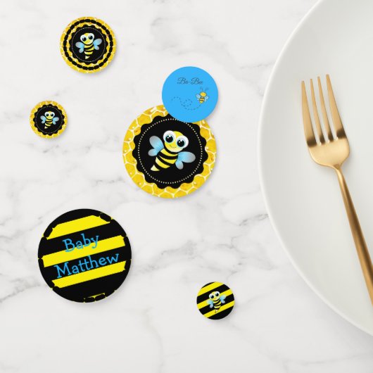 Bumblebee persoonlijke Confetti van Baby shower (Groep)