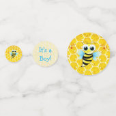 Bumblebee persoonlijke Confetti van Baby shower (Voorkanten)