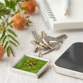 Bumblebee Poison Dart Frog Sleutelhanger (Zijkant)