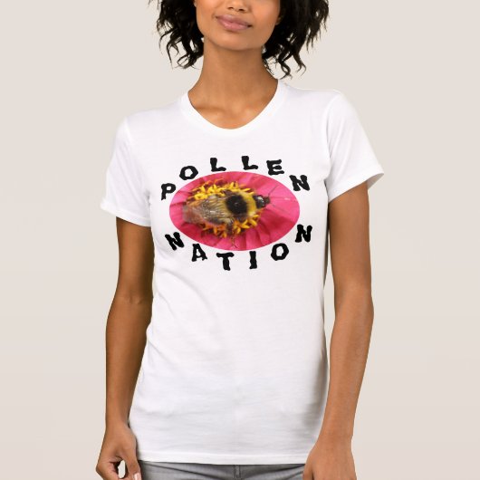 Bumblebee Pollen Nation Dame Shirt (Voorkant)