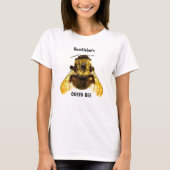 BumbleBee Queen Bee fotografisch T-shirt (Voorkant)
