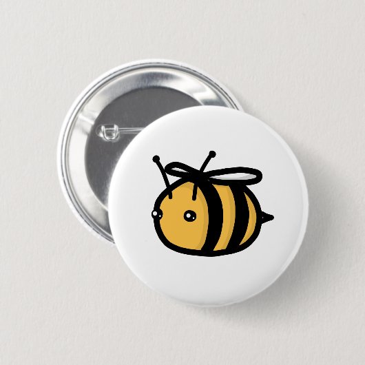 Bumblebee Ronde Button 5,7 Cm (Voorkant /achterkant)
