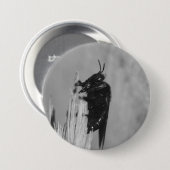 Bumblebee Ronde Button 7,6 Cm (Voorkant /achterkant)