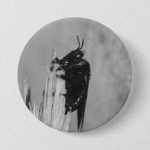 Bumblebee Ronde Button 7,6 Cm