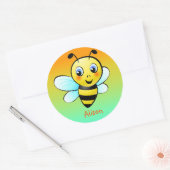 Bumblebee Ronde Sticker (Envelop)