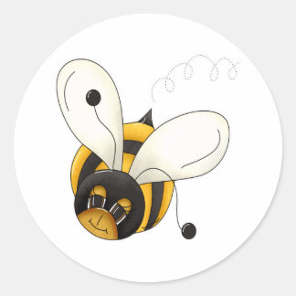 Bumblebee Ronde Sticker
