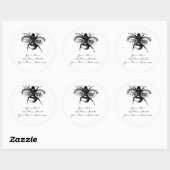 Bumblebee Ronde Sticker (Vel)