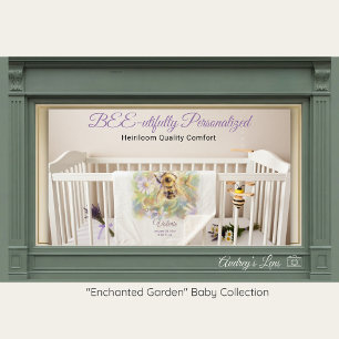 Bumblebee Sherpa Babydeken Natuur Cadeau Deken