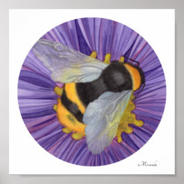 Bumblebee Small Art Print Ready naar Lijst Miranda