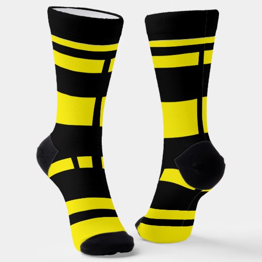 Bumblebee socks sokken (Gebogen)