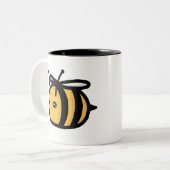 Bumblebee Tweekleurige Koffiemok (Voorkant links)