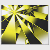 Bumblebee verloopkleur Vulling perspectieftekening Cadeaupapier (Vlak)