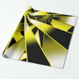 Bumblebee verloopkleur Vulling perspectieftekening Cadeaupapier