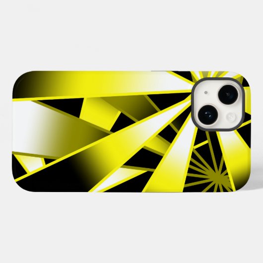 Bumblebee verloopkleur Vulling perspectieftekening Case-Mate iPhone Case (Achterkant (horizontaal))