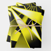 Bumblebee verloopkleur Vulling perspectieftekening Inpakpapier Vel (In situ)