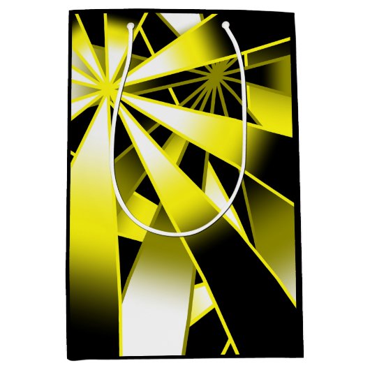 Bumblebee verloopkleur Vulling perspectieftekening Medium Cadeauzakje (Voorkant)