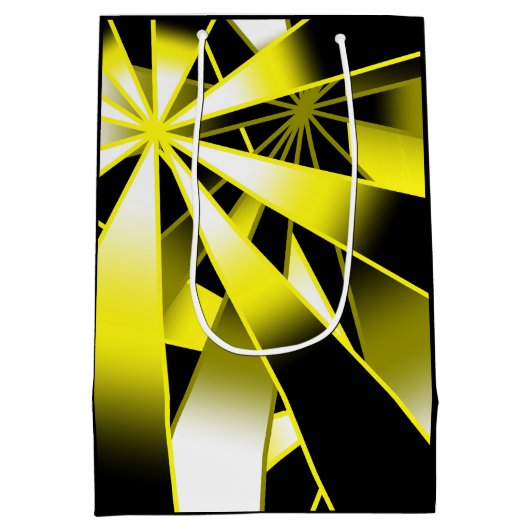 Bumblebee verloopkleur Vulling perspectieftekening Medium Cadeauzakje (Achterkant)