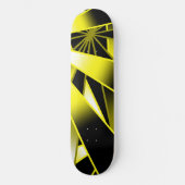 Bumblebee verloopkleur Vulling perspectieftekening Persoonlijk Skateboard (Voorkant)