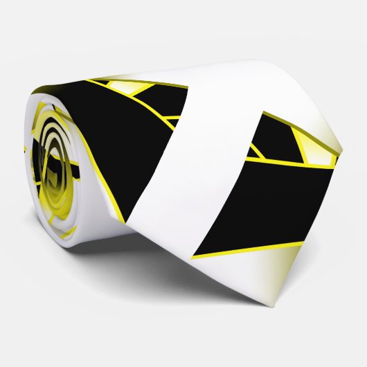 Bumblebee verloopkleur Vulling perspectieftekening Stropdas (Opgerold)