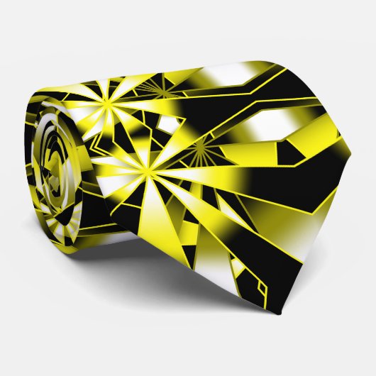 Bumblebee verloopkleur Vulling perspectieftekening Stropdas (Opgerold)