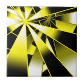 Bumblebee verloopkleur Vulling perspectieftekening Tegeltje (Voorkant)