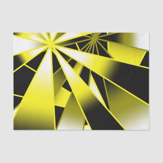 Bumblebee verloopkleur Vulling perspectieftekening Tissuepapier (Voorkant)