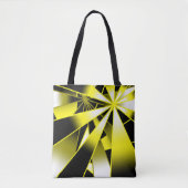 Bumblebee verloopkleur Vulling perspectieftekening Tote Bag (Voorkant)