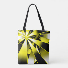 Bumblebee verloopkleur Vulling perspectieftekening Tote Bag