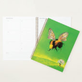 Bumblebee vliegende illustratie planner (Display)