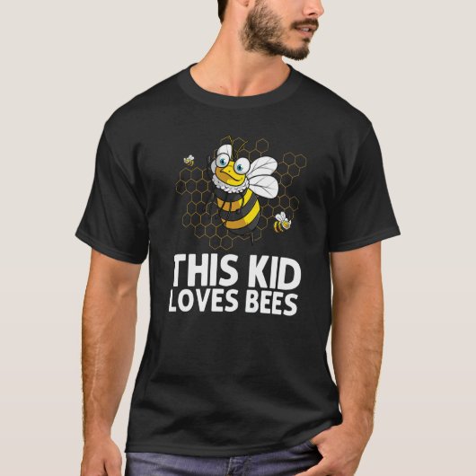Bumblebee voor kinderen jongens meisjes Apiaristis T-shirt (Voorkant)