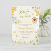 Bumblebee Vrijgezellenfeest Kaart (Staand voorkant)
