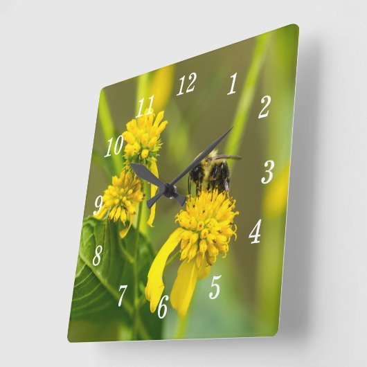 Bumblebee wandklok (Hoek)