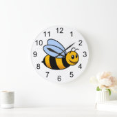 Bumblebee-wandklok Grote Klok (Huis)