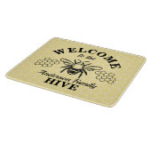 Bumblebee Welkom bij onze Hive-handtekening Snijplank (Hoek)