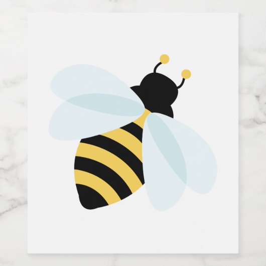 Bumblebee Wijn Etiket (Enkel label)