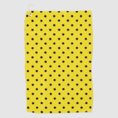 Bumblebee zwarte vlekken Gele borsteldieren Golfhanddoek (Voorkant)