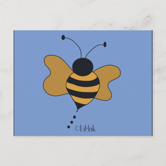 Bumblebeenkaart Briefkaart (Voorkant)