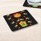 BumblebeenOnderzetters Kartonnen Onderzetters (Schuin)