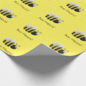 Bumblebeenverpakkingspapier Cadeaupapier (Hoek)