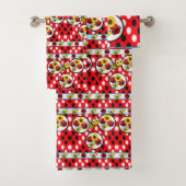 Bumblebei voor handdoeksets bad handdoek (Insitu)