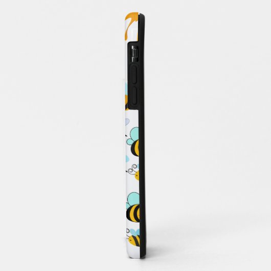 Bumblebijen en honingwit Case-Mate iPhone case (Achterkant/links)