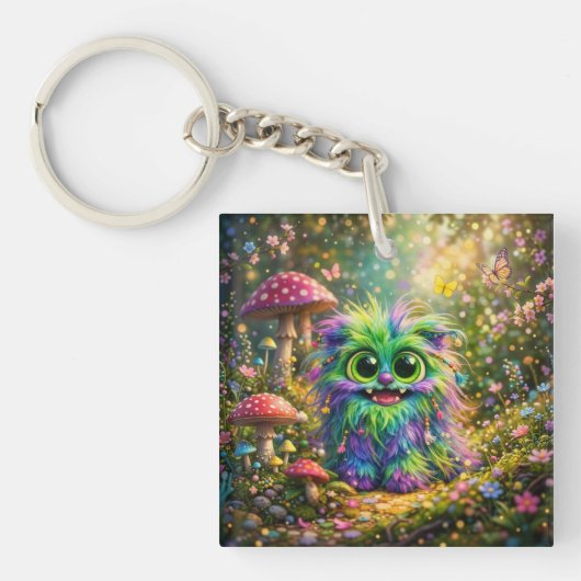 BumbleFluff Sleutelhanger (voorkant)