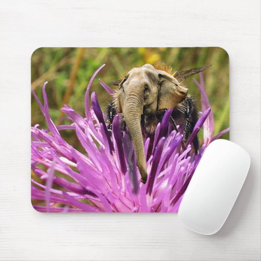 Bumblephant mousepad muismat (Met muis)