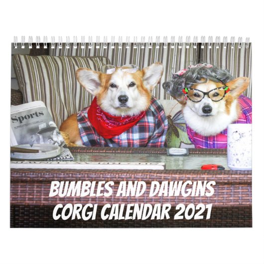 Bumbles and Dawgins 2021 Agenda Kalender (Hoes)