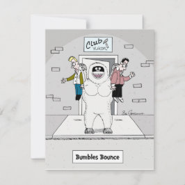 Bumbles Bouncer Feestdagenkaart