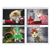 Bumbles en Dawgins 2024 Corgi Kalender (Hoes)