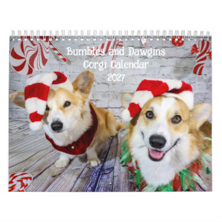 Bumbles en Dawgins Corgi Kalender 2027
