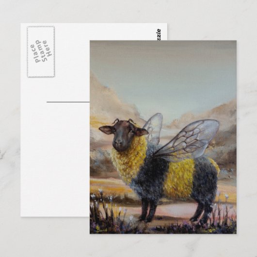 Bumblesheep Briefkaart (Voorkant / Achterkant)